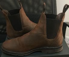 Loake Tintagel Chelsea Boot Size UK 10.5 Rough Out Leather