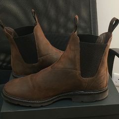 Loake Tintagel Chelsea Boot Size UK 10.5 Rough Out Leather