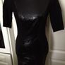 RIVER ISLAND.. Beautiful Black Fitted Pencil Dress (Size 10) Image 7