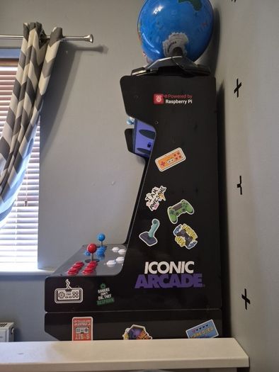 Retro arcade game with all the favourites