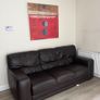 Leather 3 Seater Sofa Image 2