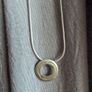 Solid silver chain and pendant Image 4