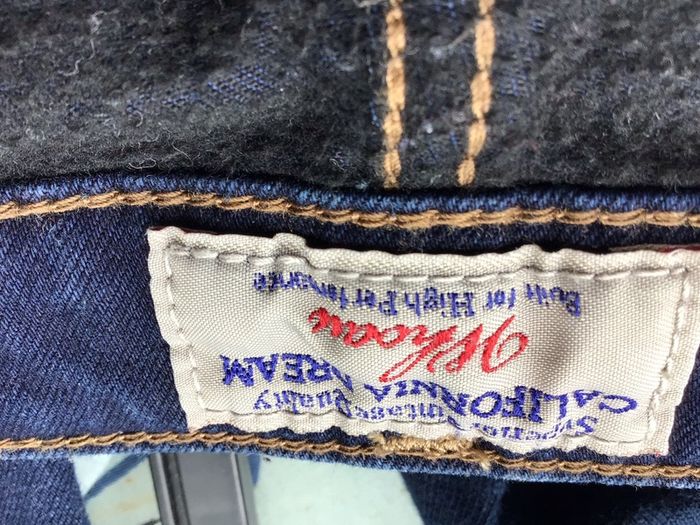 Ladies California Dream Whoam Dark blue denim jeggings Uk 8 Us 4 includes postage