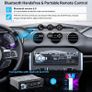 Car Stereo CD DVD Player Bluetooth,RDS/FM Car Radio Bluetooth Handsfree Calling MP3/USB/SD/AUX/FM RDS Car Radio with Dual USB Fast Charge, Steering Wheel Remote Control (FREE SHIPPING) Image 6