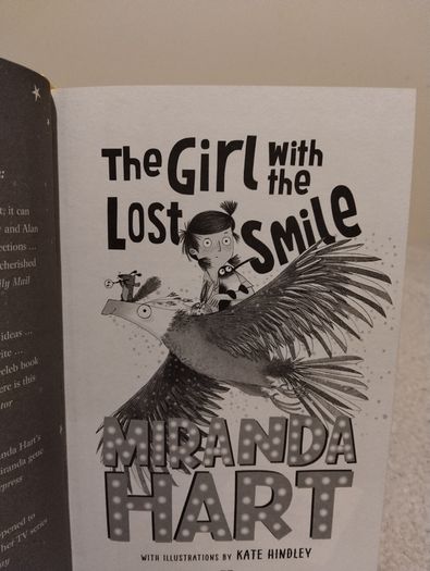 The Girl With The Lost Smile By Miranda Hart, Hardback Book
