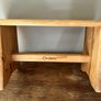 Small sturdy wooden step stool Image 4