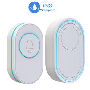 Intelligent Wireless Doorbell Home Welcome Doorbell Waterproof 300m Remote Smart Door Bell Chime