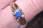 Gold Sapphire Ring