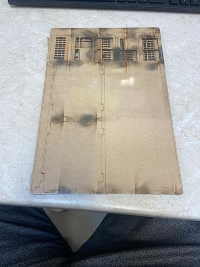 Warhammer 40k Tabletop Scenics Police Station Extension