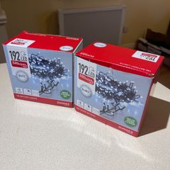 LED Xmas lights (x2)