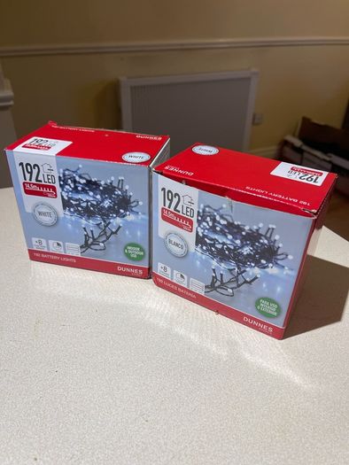 LED Xmas lights (x2)