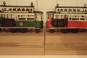 San Francisco Trams Tin Plate Model (RED or Green) Metal Display