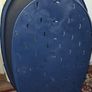 Xl Blue heavy Dog Plastic Bed 90cm Image 4