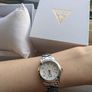 Women's silver Guess watch Image 8