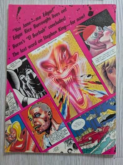 Lot of 4 Heavy Metal Magazines Comics 1984/85