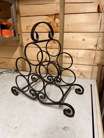 Vintage Wine rack 6 bottles