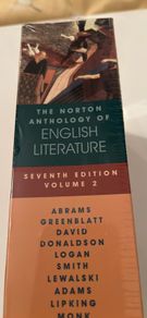 Norton Anthology of English Literature. 7th Edition- Volume 2. New.