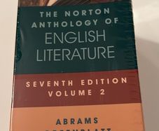 Norton Anthology of English Literature. 7th Edition- Volume 2. New.