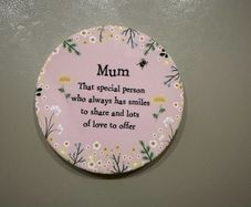 Richard Lang Mum coaster sentiment quote