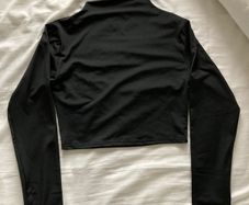 Long Sleeve Sports Cropped Top size S
