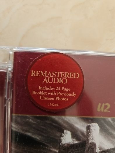 U2  CD  - The Unforgettable Fire