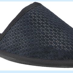 Boss Brand New Cosy Home Slippers - Leather, Dark Blue - Perfect Christmas gift