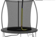 Trampoline Set Round 183x52 cm 80 kg