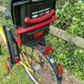 City Bike Bicycle with child seat and basket Image 3