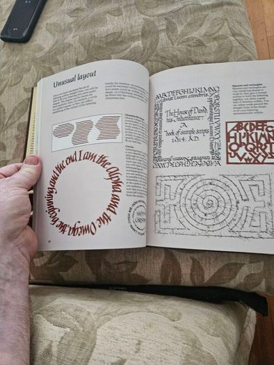 Learn Lettering And Calligraphy Step-by-step. By Gail And Christopher Lawther. Large Volume Hardback With Dustjacket In Good Condition.  See Photos For Same.