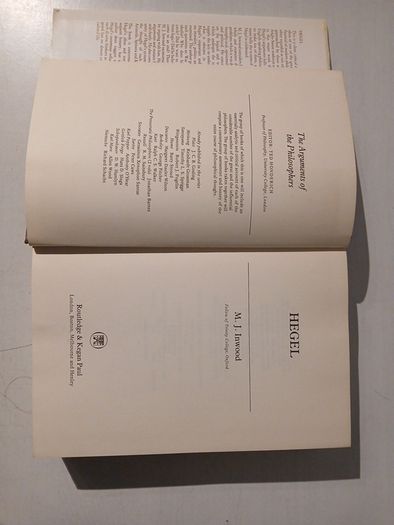 Hegel by M.J. Inwood