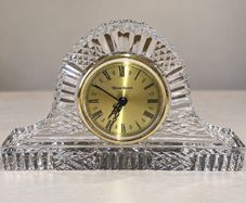 Tyrone Crystal Mantel Clock