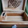 Personalized Engraved  Wood Cigar Humidor Image 8