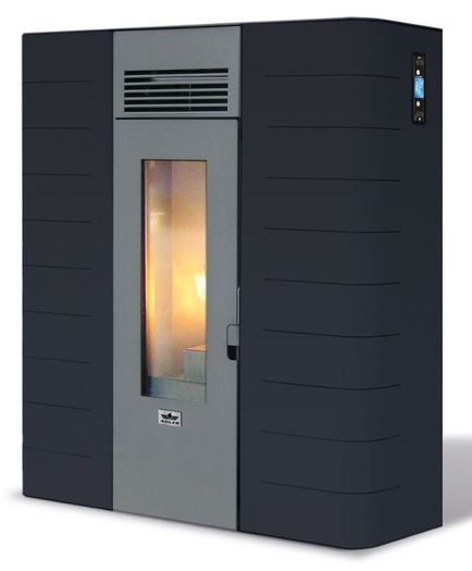Iris Black 16 kW Pellet Boiler Stove