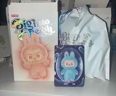 Labubu Big Into Energy Hope Opened Box, Unopened Sealed Bag