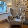 Bespoke Reupholstered Wingback Chair Image 5