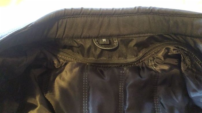 Crane (aldi) black leather jacket