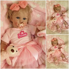 Reborns By Laura.  Introducing Crystal.   Huge 24inch, Heavy Reborn Doll. Welcome To View