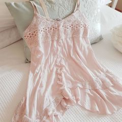 River Island Pink Top - Size 16