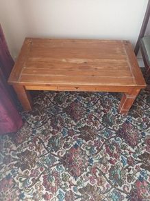 Vintage 80's/90's Pine Coffee Table.
