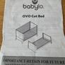 Cot bed and mattress Image 3