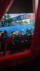 Full F1 Racing Setup Moza R3 Plus Xbox Series X 43inch TV F1 26