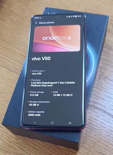Vivo V50 12gb/512gb