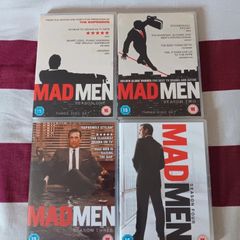 Mad Men: Seasons 1-4 DVD Boxsets. Price Includes Postage.