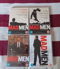 Mad Men: Seasons 1-4 DVD Boxsets. Price Includes Postage.