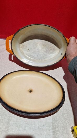 Le Creuset 29cm Oval Casserole  Volcanic Orange