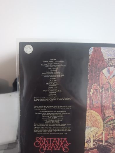 Santana - Abraxas (LP, Album) Vinyl