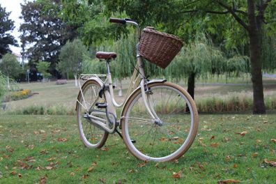 Popal Ladies Dutch Bike 28 Inch 3 Speed Basil Wicker Basket