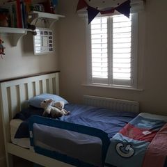 Cream Single Bed