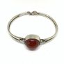 Mid century silver bangle Image 2