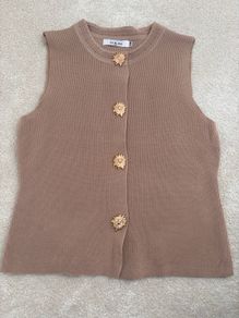 Sleeveless Top / Waistcoat size S/M
